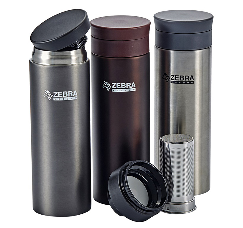 Bình giữ nhiệt ủ trà Zebra 112915 có thiết kế nắp độc đáo, tinh tế, chống tràn hiệu quả